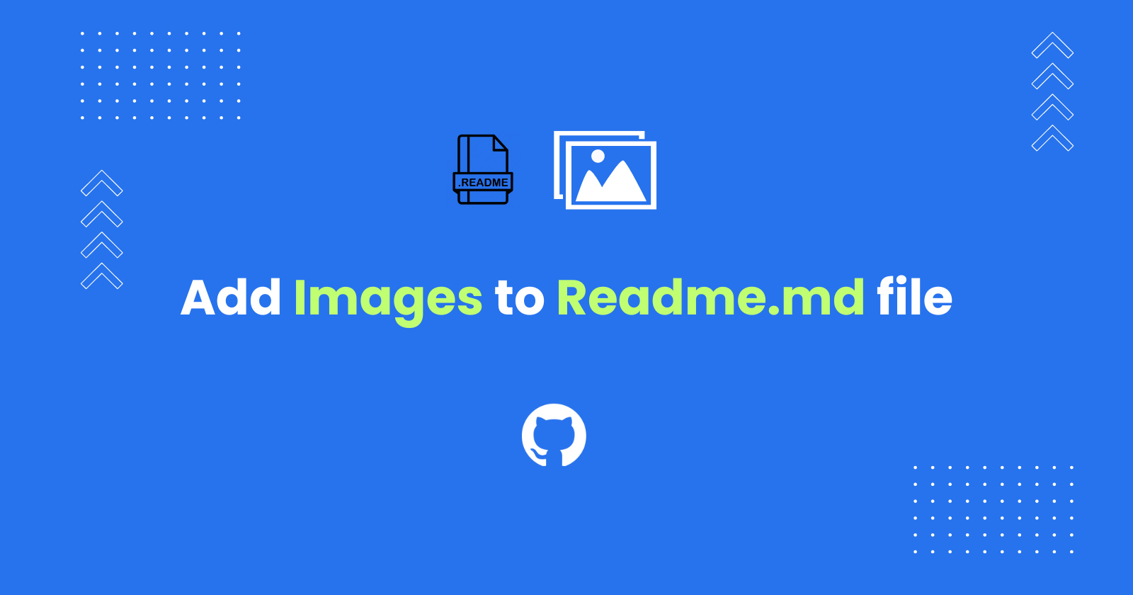 Add Images to Readme.MD on GitHub